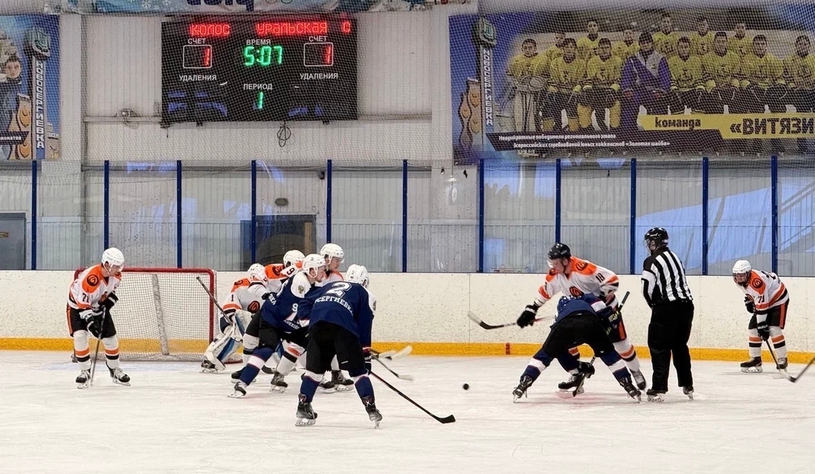 Очередная победа хоккеистов Уральской Стали